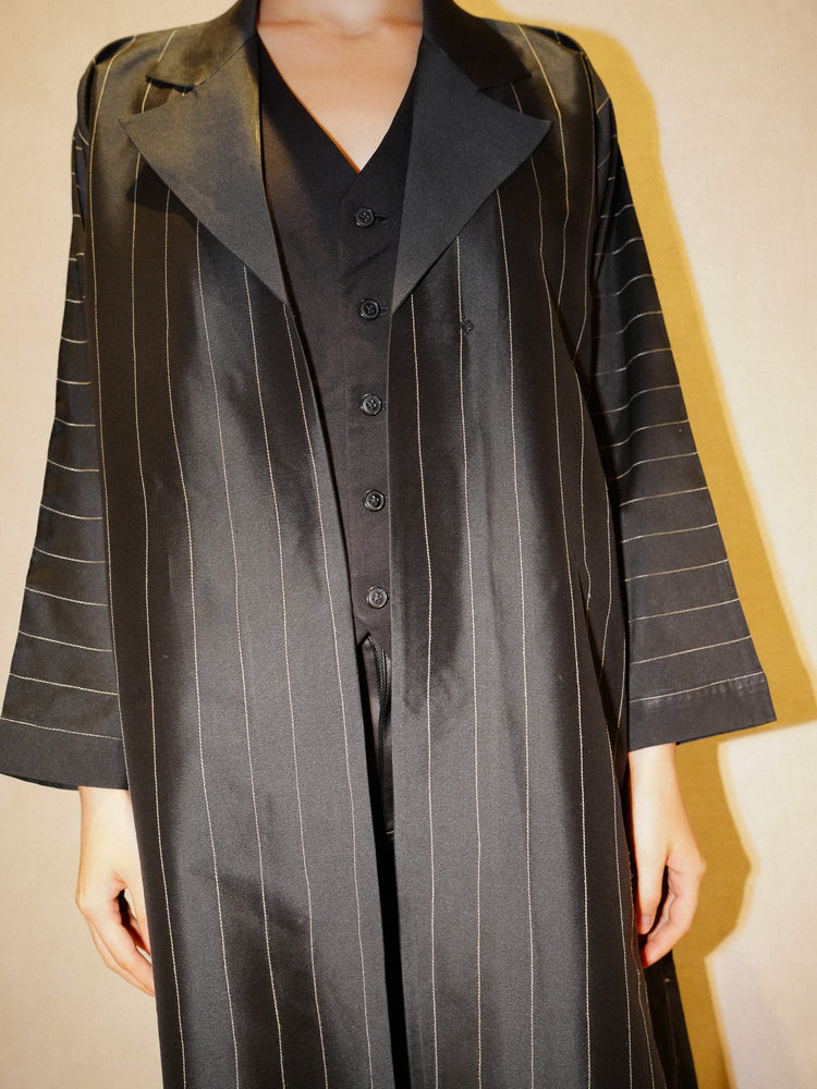 STRIPED ABAYA