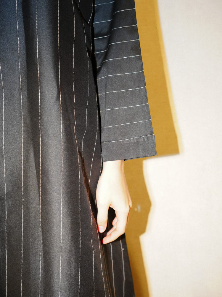 STRIPED ABAYA