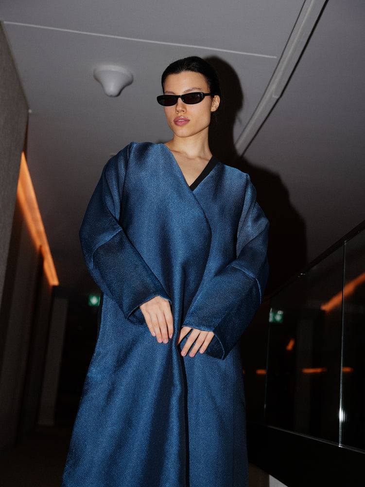 BLUE GLAZE ABAYA
