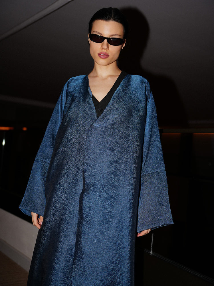 BLUE GLAZE ABAYA