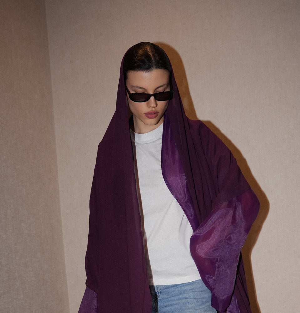 SPANISH INDIGO ABAYA