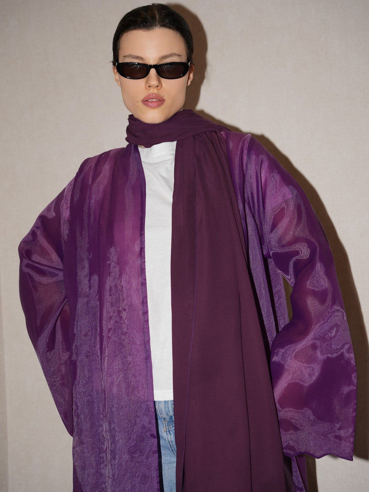 SPANISH INDIGO ABAYA